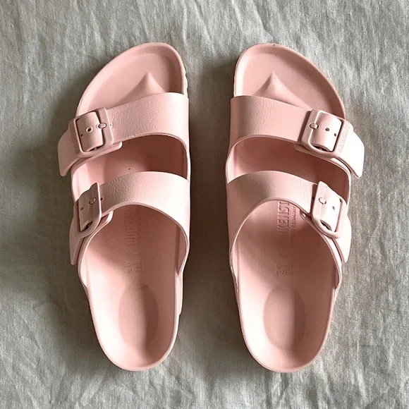 Birkenstock Arizona EVA sandal, light pink NWOT size 39 - Picture 1 of 10